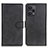 Leather Case Stands Flip Cover Holder A07D for Xiaomi Poco F5 5G Black