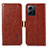 Leather Case Stands Flip Cover Holder A07D for Xiaomi Redmi Note 12 4G