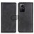 Leather Case Stands Flip Cover Holder A07D for Xiaomi Redmi Note 12S Black