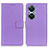 Leather Case Stands Flip Cover Holder A08D for Huawei Nova 11i Purple