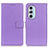 Leather Case Stands Flip Cover Holder A08D for Motorola Moto Edge X30 5G Purple