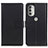 Leather Case Stands Flip Cover Holder A08D for Motorola Moto G51 5G