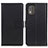 Leather Case Stands Flip Cover Holder A08D for Nokia C02