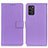 Leather Case Stands Flip Cover Holder A08D for Nokia G100 Purple