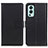 Leather Case Stands Flip Cover Holder A08D for OnePlus Nord 2 5G Black