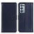 Leather Case Stands Flip Cover Holder A08D for Oppo Reno6 Pro+ Plus 5G Blue