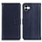 Leather Case Stands Flip Cover Holder A08D for Samsung Galaxy A04 4G Blue