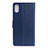 Leather Case Stands Flip Cover Holder A08D for Samsung Galaxy A21 SC-42A Blue