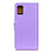 Leather Case Stands Flip Cover Holder A08D for Samsung Galaxy A52 4G Purple