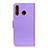 Leather Case Stands Flip Cover Holder A08D for Samsung Galaxy A70E Purple