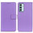 Leather Case Stands Flip Cover Holder A08D for Samsung Galaxy F23 5G Purple