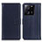 Leather Case Stands Flip Cover Holder A08D for Xiaomi Mi 13T Pro 5G Blue