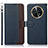 Leather Case Stands Flip Cover Holder A09D for Huawei Nova Y91