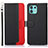 Leather Case Stands Flip Cover Holder A09D for Motorola Moto Edge 20 Lite 5G Black