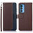 Leather Case Stands Flip Cover Holder A09D for Motorola Moto Edge 20 Pro 5G