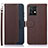 Leather Case Stands Flip Cover Holder A09D for Motorola Moto Edge 40 Pro 5G