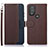 Leather Case Stands Flip Cover Holder A09D for Motorola Moto G Play Gen 2