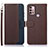 Leather Case Stands Flip Cover Holder A09D for Motorola Moto G31