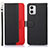 Leather Case Stands Flip Cover Holder A09D for Motorola Moto G73 5G