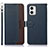 Leather Case Stands Flip Cover Holder A09D for Motorola Moto G73 5G