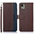 Leather Case Stands Flip Cover Holder A09D for Nokia C110