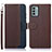 Leather Case Stands Flip Cover Holder A09D for Nokia G22