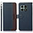 Leather Case Stands Flip Cover Holder A09D for OnePlus 10 Pro 5G Blue