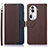 Leather Case Stands Flip Cover Holder A09D for Oppo Reno11 Pro 5G