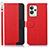 Leather Case Stands Flip Cover Holder A09D for Realme GT2 Pro 5G Red