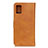 Leather Case Stands Flip Cover Holder A09D for Samsung Galaxy A72 4G Brown