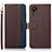 Leather Case Stands Flip Cover Holder A09D for Samsung Galaxy XCover 5 SM-G525F