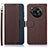 Leather Case Stands Flip Cover Holder A09D for Sharp Aquos R7