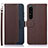 Leather Case Stands Flip Cover Holder A09D for Sony Xperia 1 IV