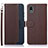 Leather Case Stands Flip Cover Holder A09D for Sony Xperia Ace III SO-53C