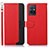 Leather Case Stands Flip Cover Holder A09D for Vivo Y30 5G