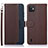 Leather Case Stands Flip Cover Holder A09D for Wiko Y82