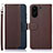 Leather Case Stands Flip Cover Holder A09D for Xiaomi Poco C65