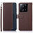 Leather Case Stands Flip Cover Holder A09D for Xiaomi Redmi K60 Ultra 5G