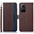 Leather Case Stands Flip Cover Holder A09D for Xiaomi Redmi Note 12S