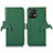 Leather Case Stands Flip Cover Holder A10D for Motorola Moto X40 5G Green