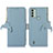 Leather Case Stands Flip Cover Holder A10D for Nokia C31 Mint Blue