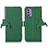 Leather Case Stands Flip Cover Holder A10D for Nokia G310 5G Green