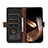 Leather Case Stands Flip Cover Holder A11D for Motorola Moto G14