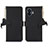 Leather Case Stands Flip Cover Holder A11D for Nothing Phone 2 Black