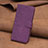 Leather Case Stands Flip Cover Holder B01F for Motorola Moto E13 Purple