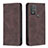 Leather Case Stands Flip Cover Holder B01F for Motorola Moto G Play (2023)