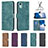 Leather Case Stands Flip Cover Holder B01F for Nokia C12