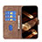 Leather Case Stands Flip Cover Holder B01F for Nokia C210