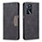 Leather Case Stands Flip Cover Holder B01F for Oppo A16s