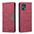 Leather Case Stands Flip Cover Holder B01F for Oppo Find X5 Pro 5G Red